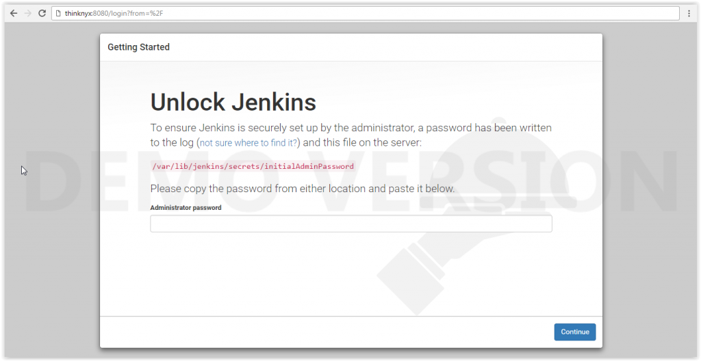 Jenkins Install